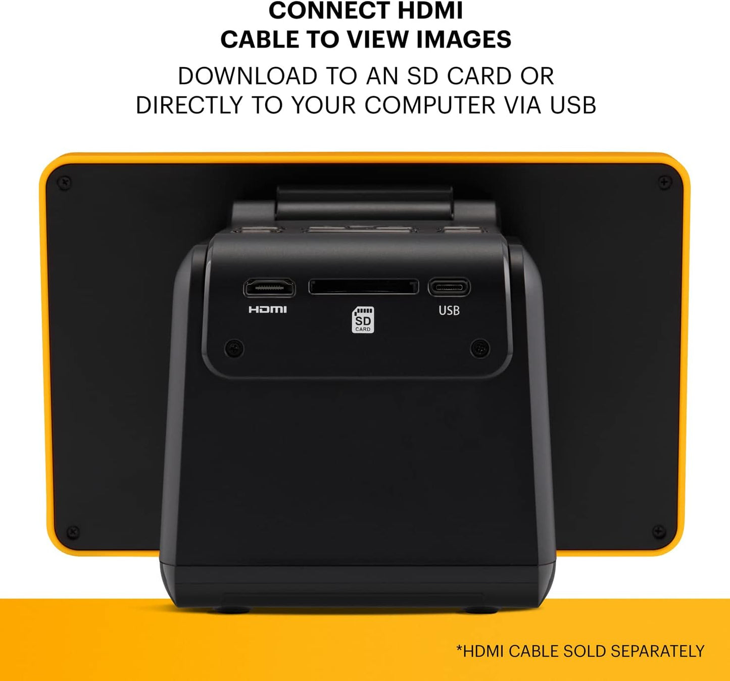 Kodak Slide N SCAN Scanner de Film numérique Max 7- Grand écran LCD 7 convertit Les négatifs Couleur en 22MP HD n & b JPEG, Schwarz, RODFS70