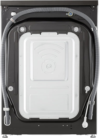 LG F4WV7080, Klasse A, Frontlader-Waschmaschine 8 kg, 1400 U/Min, AI Direct Drive, Wi-Fi, Tiefenreinigung mit Dampf, Groe Kapazitt, TRIPLE A, Außentür aus Sicherheitsglas, 62 x 60 x 85 cm Wei