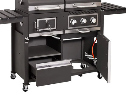 tepro Kohle-Gas-Grill »Toronto Kombi«