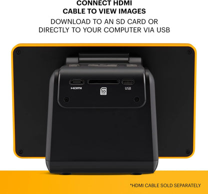 Kodak Slide N SCAN Scanner de Film numérique Max 7- Grand écran LCD 7 convertit Les négatifs Couleur en 22MP HD n &amp; b JPEG, Schwarz, RODFS70